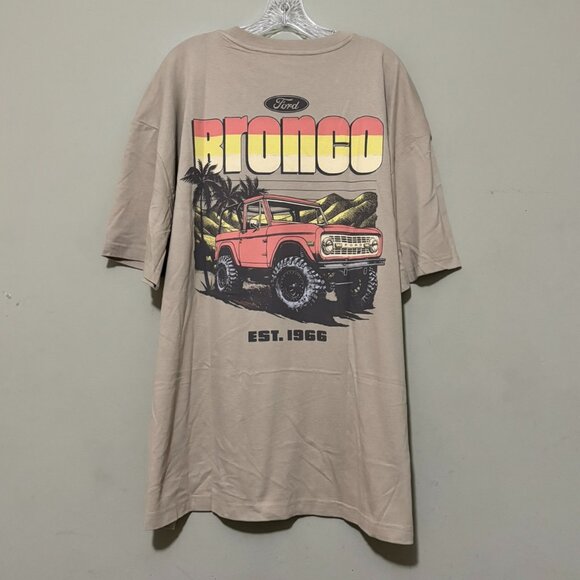 GAP XXL Ford Bronco Graphic Tee – Taupe Beige, New with Tags - Picture 1 of 5